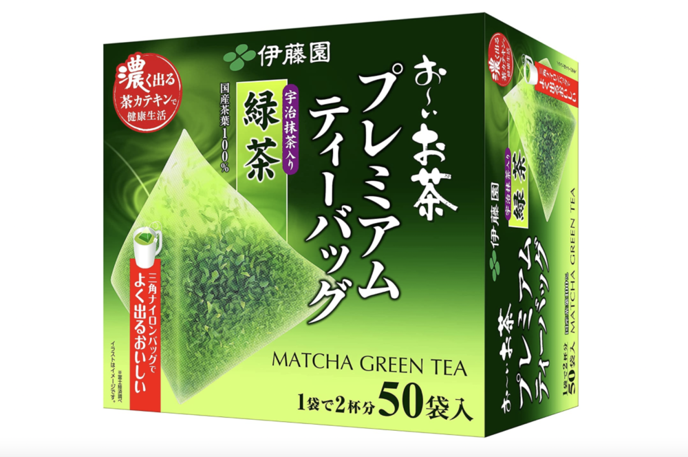 Macha Green Tea 50 Tea Bags - Japanese Product in Bangladesh